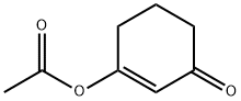 3-乙酰氧基-2-环己烯基-1-酮 结构式