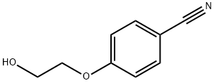 4-(2-羟基乙氧基)苯甲腈 结构式