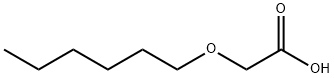 2-己氧基乙酸 结构式