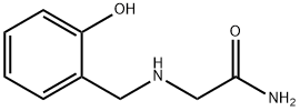 2-[[(2-hydroxyphenyl)methyl]amino]acetamide 结构式