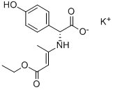 D-对羟基苯甘氨酸邓氏钾盐 结构式