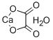 草酸钙单水合物 结构式