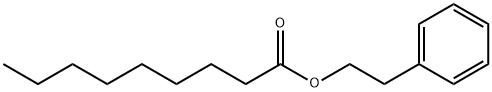 phenethyl nonanoate 结构式