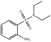 2-氨基-N,N-二乙基苯磺酰胺 结构式