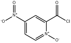 2-Pyridinecarbonyl chloride, 4-nitro-, 1-oxide (9CI) 结构式