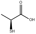 (S)-(-)-THIOLACTIC ACID 结构式