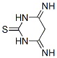 2(1H)-Pyrimidinethione, tetrahydro-4,6-diimino- (8CI) 结构式