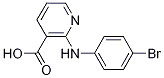 2-(4-Bromoanilino)nicotinic acid 结构式