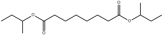 Octanedioic acid bis(1-methylpropyl) ester 结构式