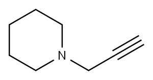 1-炔丙基哌啶 结构式