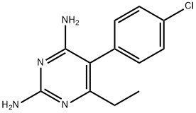 乙胺嘧啶 结构式