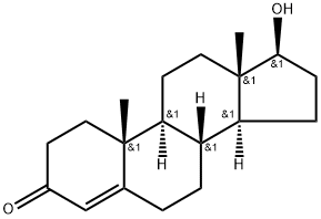 睾丸酮 结构式