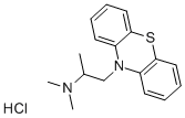 盐酸异丙嗪 结构式