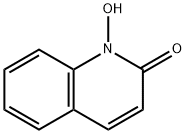 1-羟基喹啉-2(1H) - 酮 结构式