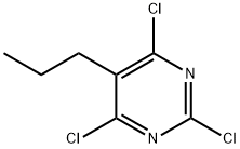 2,4,6-三氯-5-N-丙基吡啶 结构式