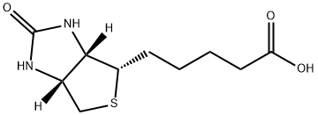D-生物素 结构式