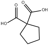 1,1-环戊基二羧酸 结构式