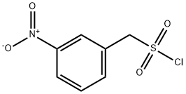 3-硝基苯基甲烷磺酰氯 结构式