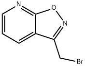 3-(溴甲基)异噁唑并[5,4-B]吡啶 结构式