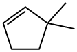 3,3-dimethylcyclopentene 结构式