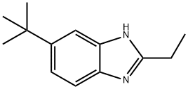 5-tert-Butyl-2-ethyl-1H-benzimidazole 结构式