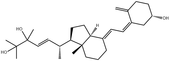 24,25-二羟基维他命 D2 结构式