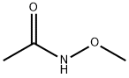 O-甲氧基-N-乙酰基羟胺 结构式