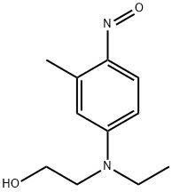 2-[ethyl(3-methyl-4-nitrosophenyl)amino]ethanol 结构式