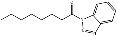 N-辛酰苯并三唑 结构式