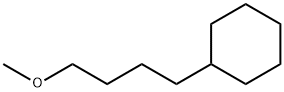 (4-methoxybutyl)cyclohexane 结构式