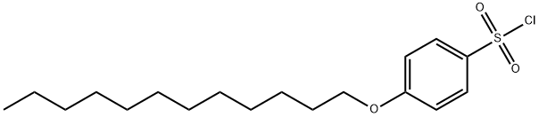 p-(dodecyloxy)benzenesulphonyl chloride  结构式