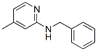 2-苯胺基-4-甲基吡啶 结构式
