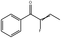 2-Buten-1-one, 2-fluoro-1-phenyl- (9CI) 结构式