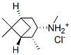 (-)-3-PINANEMETHYLAMINE HYDROCHLORIDE 结构式