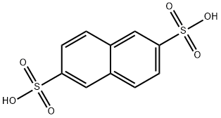 2,6-萘二磺酸 结构式