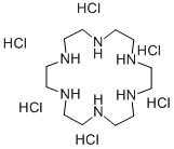 1,4,7,10,13,16-六氮杂环十八烷六盐酸盐 结构式