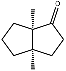 1(2H)-Pentalenone,hexahydro-3a,6a-dimethyl-,(3aR,6aR)-(9CI) 结构式