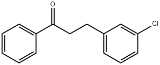 3-(3-CHLOROPHENYL)PROPIOPHENONE 结构式