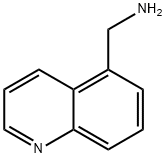 5-(氨基甲基)喹啉 结构式