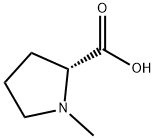 N-甲基-D-脯氨酸 结构式