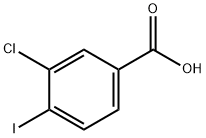 3-氯-4-碘苯甲酸 结构式