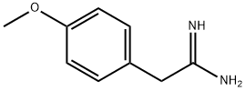 2-(4-METHOXY-PHENYL)-ACETAMIDINE 结构式