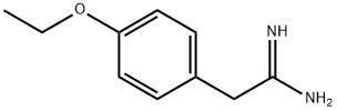 2-(4-乙氧基苯基)乙脒 结构式