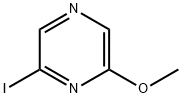 2-碘-6-甲氧基吡嗪 结构式