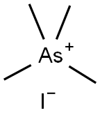 TETRAMETHYLARSONIUM IODIDE 结构式