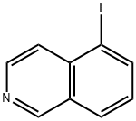 5-碘异喹啉 结构式