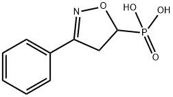 (3-phenyl-2-isoxazoline-5-yl)phosphonic acid 结构式