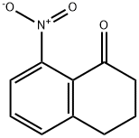 8-硝基-Α-四氢萘酮 结构式