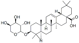 3-O-arabinopyranosyloleanolic acid 结构式