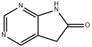 5H-吡咯并[2,3-D]嘧啶-6(7H)-酮 结构式